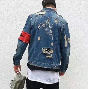 Vestes en jean en coton de qualité supérieure fabriquées au Pakistan pour hommes - Product Image 4