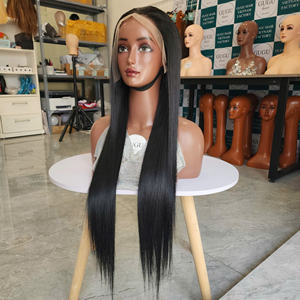 PRE PLUCKED 13X6 HD dentelle frontale couleur naturelle cheveux humains vietnamiens de haute qualité os droit petit beau prix de gros - Product Image 1