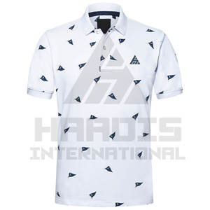 Venta al por mayor Polo camiseta personalizada hombre Polo verano transpirable diseño Logo impresión hombres Polo-Shirt - Product Image 4