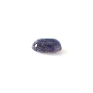 Pierre Iolite naturelle facettée de 10,4 carats (Neeli), taille émeraude, violet/gris, certificat IGI, hauteur 6 mm - Product Image 3