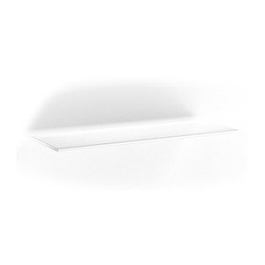 Mensola Mod.Vitra Mm.6 Bianco Cm.12x45 - Product Image 1