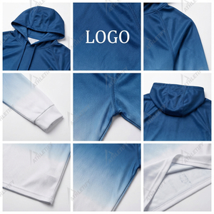 Sudadera con Capucha UPF 50 para Hombre, Cómoda, con Logotipo Frontal, Manga Larga, Ligera, Camisa de Pesca para Pescadores y Actividades al Aire Libre - Product Image 5