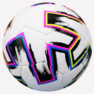 Ballon de football personnalisé avec logo imprimé, fabrication directe d'usine, meilleure qualité, entraînement de football, logo personnalisé, ballon de football en vente, produit très vendu - Product Image 6
