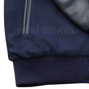 Veste d'hiver Letterman de coupe ample fabriquée par des professionnels - Product Image 6