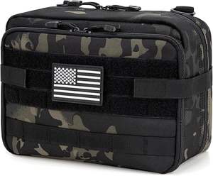 กระเป๋ายุทธวิธีกันน้ำกระเป๋าซิป Molle เข็มขัดสีสันสดใสใช้งานได้กลางแจ้งใช้ในชีวิตประจำวัน - Product Image 1