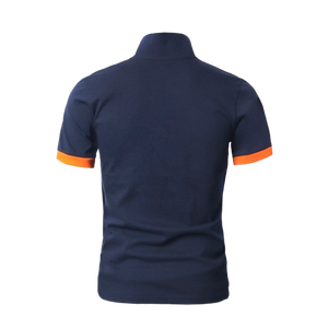 Polos personalizados para hombre, camisetas de algodón puro, logotipo impreso, camisetas de Golf Polo de talla grande de alta calidad - Product Image 2