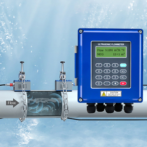 Ultrasonic Flow Meter water Industrial Water Flow Meter <strong>Sensor</strong> Ultrasonic Flow Meter Clamp on Portable - Product Image 1