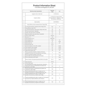 Televisor Inteligente OLED LED 4K UHD de 55 Pulgadas con Procesador de IA, Sonido Envolvente y Asistente de Voz, Frecuencia de Actualización de 120 Hz, Color Negro - Product Image 1