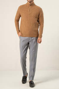 Pull pour homme de haute qualité en stock, pull professionnel pour homme, fabricant pakistanais, OEM personnalisable, étiquette avant, motif d'hiver - Product Image 2