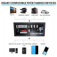 Carte amplificateur PINYU 3.7V-803-1 pour haut-parleur de danse carrée, amplificateur de caisson de basses de voiture, prise en charge BT AUX TF-Card U-Disk Enregistrement 5-8