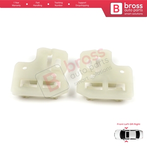 BWR211+BWR212 Window Regulator Repair <b>Clips</b> Front Left or Right Door for X5 E53 2000-2006 51338254911 51338254912 - Product Image 2