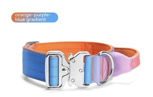 New Model Durable Gradient Anti-Explosion <strong>Tactical</strong> <strong>Dog</strong> <strong>Collar</strong> &amp; Retractable Leash Modern Fashion Design - Product Image 3