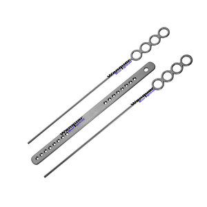 Bipod Draffin avec plaque Magauran, support complet pour la bouche et la langue, instruments chirurgicaux en acier inoxydable - Product Image 1