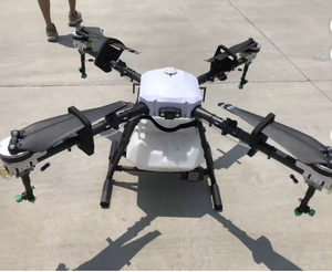 โดรนพ่นยาทางการเกษตร 4 แกน/6 แกน พร้อมรีโมทคอนโทรล วัสดุคาร์บอนไฟเบอร์ โดรนป้องกันพืชผล - Product Image 3