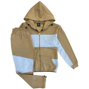 Nuevo Conjunto Deportivo de 2 Piezas para Hombre y Mujer, Sudadera con Capucha y Pantalones Largos, Estampado, Color Sólido, Grueso, de Forro Polar, para Invierno - Product Image 1