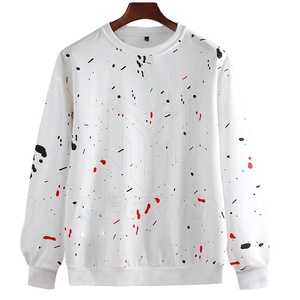 Sudaderas de talla grande con logotipo impreso personalizado para hombre, fabricación de ropa hecha a mano de Pakistán, sudaderas para hombre al por mayor, 100% algodón - Product Image 1