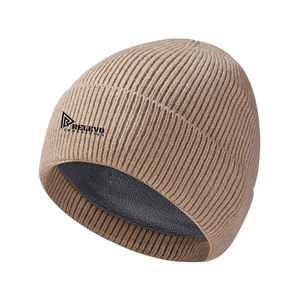 Gorros de Lana con Bordado 3D, Logotipo Personalizado, Unisex, Cálidos para Invierno, 100% Acrílico, Forro Polar Interior - Product Image 2