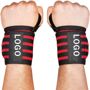 Muñequera elástica de neopreno personalizada, muñequera para fitness, levantamiento de pesas, muñequeras para gimnasio - Product Image 3