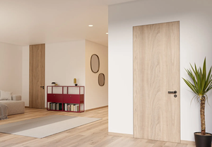 Puerta de Panel Compuesto de Madera y Plástico, Diseño Resistente al Agua, Antimoho y Retardante de Fuego, Puerta de Baño WPC, Gran Venta en el Medio Oriente - Product Image 4