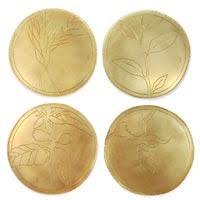 100% Best Quality Brass <b>coaster</b> Decorate Diamond <b>Crystal</b> <b>Coasters</b> Handmade Kitchen Ware Use Brass <b>coaster</b> - Product Image 6