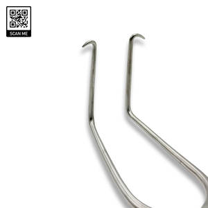 Rétracteur Gelpi à angle profond et à angle droit, auto-retenant, de qualité chirurgicale, réutilisable, pour la chirurgie orthopédique osseuse, ensemble d'instruments - Product Image 4
