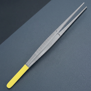 แหนบผ่าตัด SEMKEN ปลายแบบ Dissector (0.4 มม.) ด้ามจับสีเหลือง สำหรับการใช้งานที่แม่นยำในห้องผ่าตัด ระดับ Class I ได้รับการรับรองมาตรฐาน CE - Product Image 3
