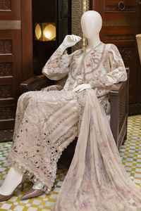 Elegante Vestido Formal Bordado Pakistaní, Ropa de Fiesta de Lujo, Traje de Boda, Regalo para Ella - Product Image 6