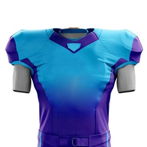 Uniformes de Fútbol Americano de la Mejor Calidad, Diseños Personalizados, Impresión por Transferencia de Calor, Manga Corta, Tallas Grandes, Secado Rápido, Transpirable - Product Image 3
