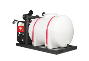 Hidrolavadora Industrial de Agua Caliente con Motor de Arranque Eléctrico, Montada sobre Plataforma, con Tanque de 245 Galones, Equipo de Limpieza en Venta - Product Image 3