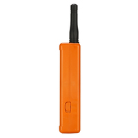 Télécommande industrielle Fanwell à code d'apprentissage, métal, 4 boutons, étanche, 200 mètres, 315/433 MHz, pile AAA, rechargeable par USB