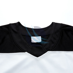 Custom Ice Hockey Jersey Color 100% <b>Polyester</b> Sports Team Training Wear for Adult Size Quick Dry Breathable Ice Hockey Jersey - Product Image 4