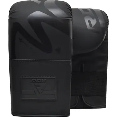 Rdx F15 Noir Tas Handschoenen Van Hoge Kwaliteit Voor Mma Boksen In Matzwart Voor Boksen-Fitness En Krachttraining.