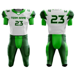 Uniforme de fútbol americano sublimado de último diseño al por mayor, uniforme de fútbol americano unisex con tarifa al por mayor - Product Image 1