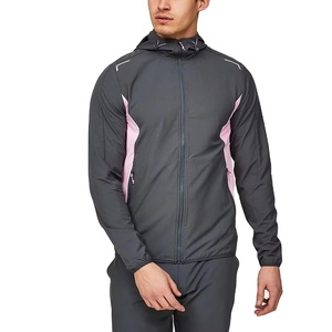 Veste à coque personnalisée légère et respirante grande taille, coupe-vent réfléchissant personnalisé, ensemble de survêtement coupe-vent, coupe-vent décontracté d'hiver - Product Image 4