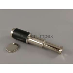 Telescopio de calidad superior Caja de regalo náutica Logotipo personalizado Latón Plata Telescopio Personalizar Caja Embalado Artículos de regalo de recuerdo - Product Image 2