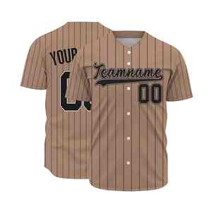 Uniformes de béisbol de sublimación personalizados de alta calidad Camisetas de béisbol de poliéster unisex con logotipo personalizado para adultos - Product Image 3