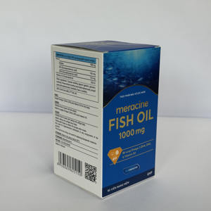 Fábrica Directa de Aceite de Pescado 1000mg Caja de Empaque |   Caja de Cartón para Cápsulas de Gelatina Blanda con Logotipo Personalizado Impreso - Product Image 4