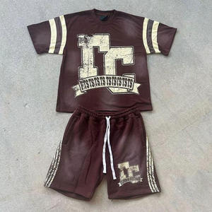 Mangas cortas Casual O cuello venta al por mayor Spandex/algodón de punto impreso transpirable secado rápido estilo gótico hecho en fábrica nueva llegada - Product Image 5