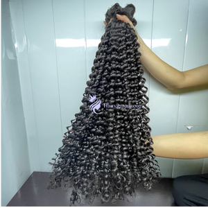 Vente en gros de Vietnam Hair Express Extension de cheveux vierges crus meilleur fournisseur de cheveux humains étirés à double tirage - Product Image 2