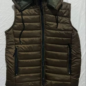 Chaqueta Acolchada de Lana Vintage Personalizable con Logotipo Bordado, Capucha y Patrón de Patchwork 3D, Servicio ODM OEM Disponible, Talla XS para Invierno - Product Image 1