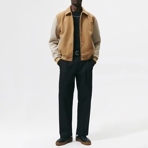 Best Quality Custom Design Varsity <b>Man</b> <b>Jackets</b> <b>Thin</b> Canvas Made Varsity <b>Jacket</b> with Letter for Sale - Product Image 3