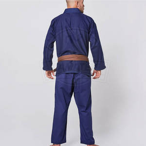 ชุดยูโดคุณภาพสูงพร้อมโลโก้สั่งทำพิเศษสำหรับผู้ใหญ่ ระบายอากาศได้ดี แห้งเร็ว สวมใส่สบาย ผลิตจากผ้าฝ้าย 100%  ขั้นต่ำในการสั่งซื้อน้อย รับผลิตแบบ OEM สีพื้น ย้อมสีด้วย LAMATEX - Product Image 2