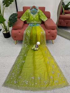 Venta caliente Banarasi Sari de seda suave último diseño tradicional para el Festival de la boda Nupcial desgaste ropa India pakistaní - Product Image 2