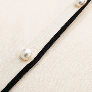 Custom <b>Vintage</b> College Letterman Knitted <b>Cardigan</b> 100% Cotton Button Decoration ODM OEM Services Trending Winter Printed Pattern - Product Image 5