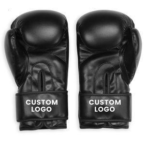 Gants de boxe professionnels en cuir personnalisables avec logo, imperméables, à fermeture auto-agrippante au poignet, pour activités de plein air et shopping, tailles personnalisables - Product Image 3