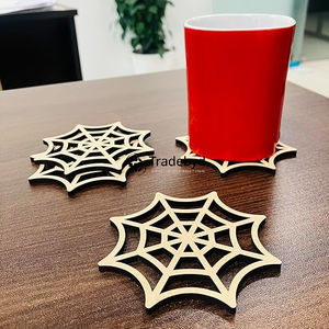 Posavasos de MDF Tradebyd, accesorios de mesa duraderos ecológicos hechos a mano, ideales para regalos de boda a granel y al por mayor - Product Image 1