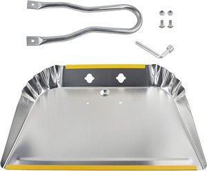 Pelles à poussière avec longue poignée-Pelle à poussière verticale en métal robuste-Pelles à poussière debout à long manche-Les meilleures pelles à poussière pour la maison - Product Image 4