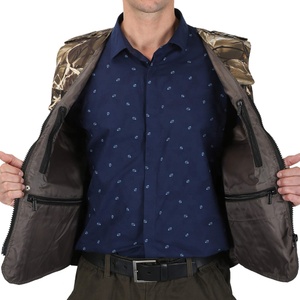 เสื้อแขนกุดระบายอากาศได้สำหรับผู้ชายเสื้อแจ็กเก็ตเล่นกีฬาตกปลากลางแจ้งระบายอากาศได้ดีลายพราง - Product Image 5