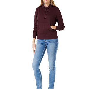 Sudadera con capucha bordada personalizada para mujer Sudadera de estilo callejero de gran tamaño de lana de algodón pesado para logotipo frontal de invierno - Product Image 5