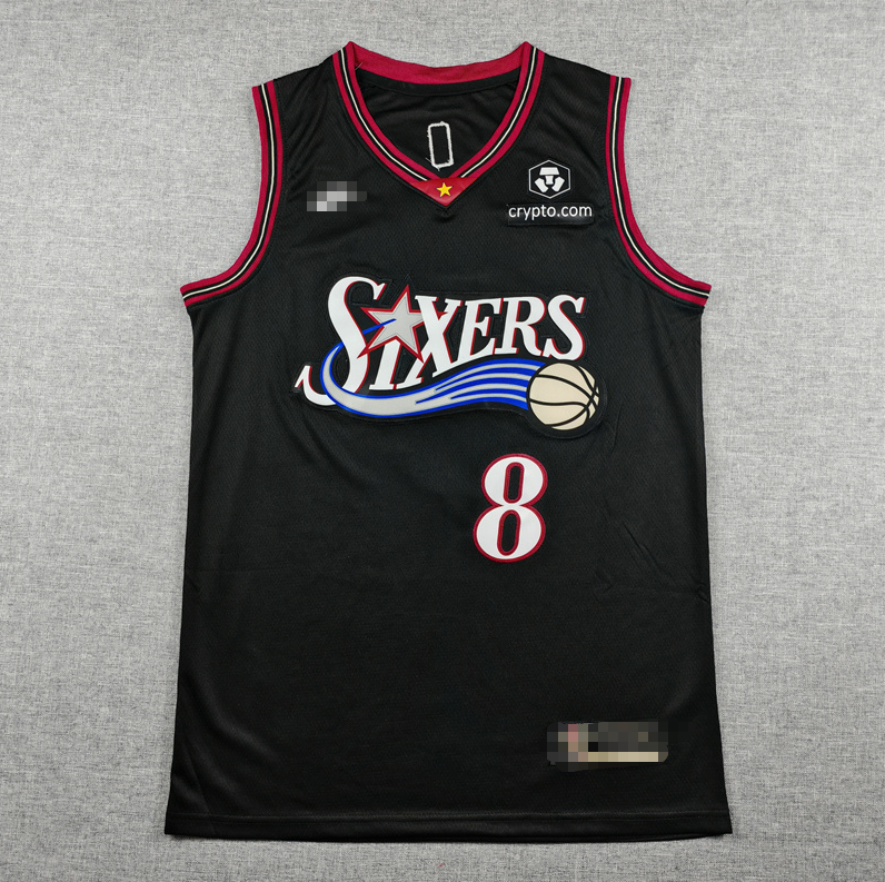 Black #8 SIXERS